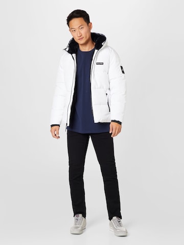 HOLLISTER Jacke 'WIDE CHANNEL' in Weiß