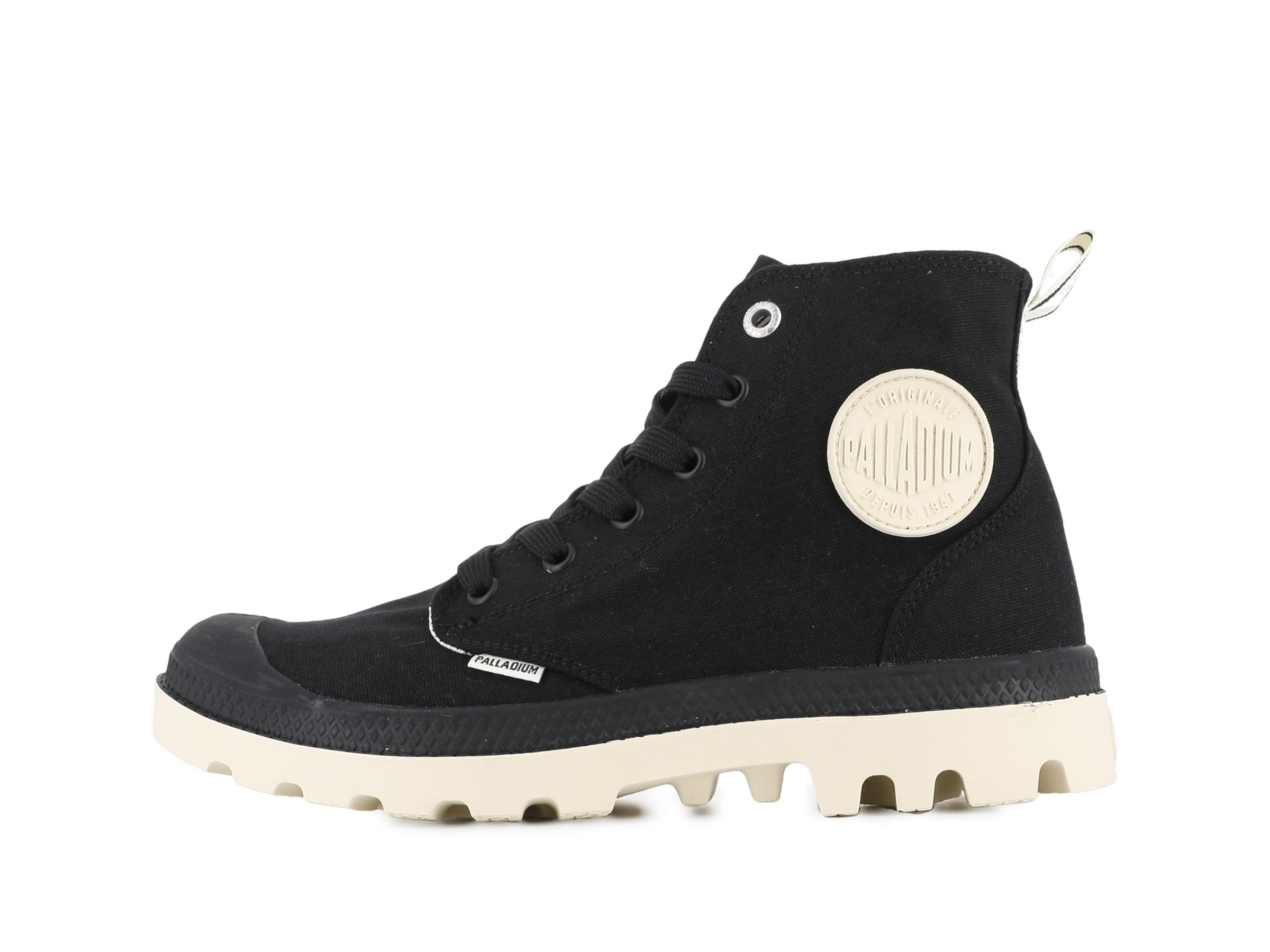 Palladium Sneaker in Schwarz: Vorderseite