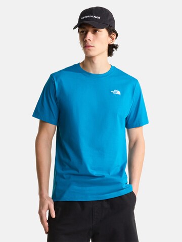 THE NORTH FACE T-Shirt 'Evolution Simple Dome' in Blau: Vorderseite