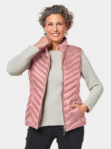 Goldner Bodywarmer in Roze: voorkant