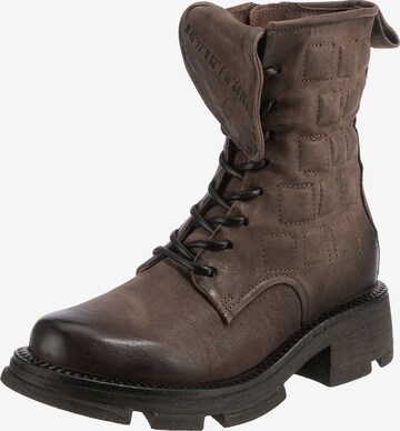 Bottines à lacets 'Lane' A.S.98 en marron : devant