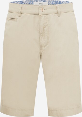 Pantaloni chino 'Bari' di BRAX in beige: frontale