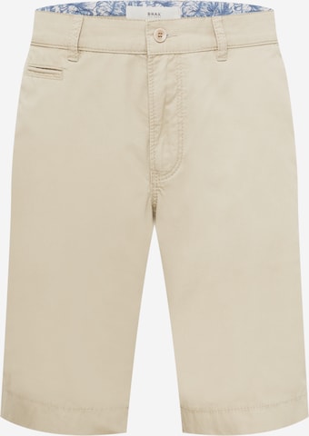 BRAX Regular Chino 'Bari' in Beige: voorkant