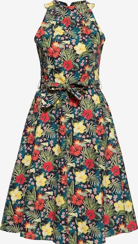 Queen Kerosin Summer Dress in Black: front
