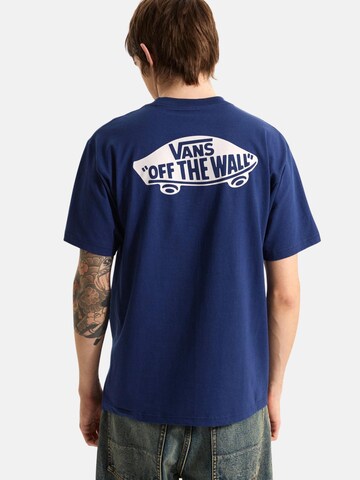 VANS Shirt 'VANS DOUBLE STANDARD SS TEE T-SHIRT' in Blauw