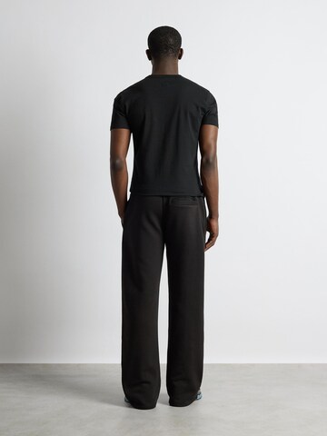 Burocs Wide leg Workout Pants in Black