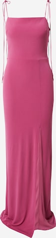 Unique Вечернее платье в Ярко-розовый: спереди