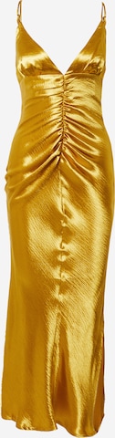 Nasty Gal - Vestido de festa em ouro: frente