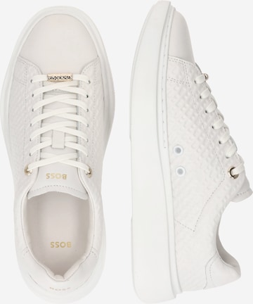 Sneaker bassa 'Amber Tenn' di BOSS Black in bianco