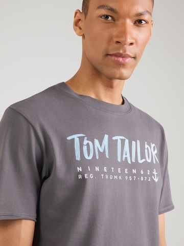 T-Shirt TOM TAILOR en gris
