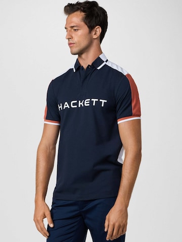 Hackett London Poloshirt in Blau
