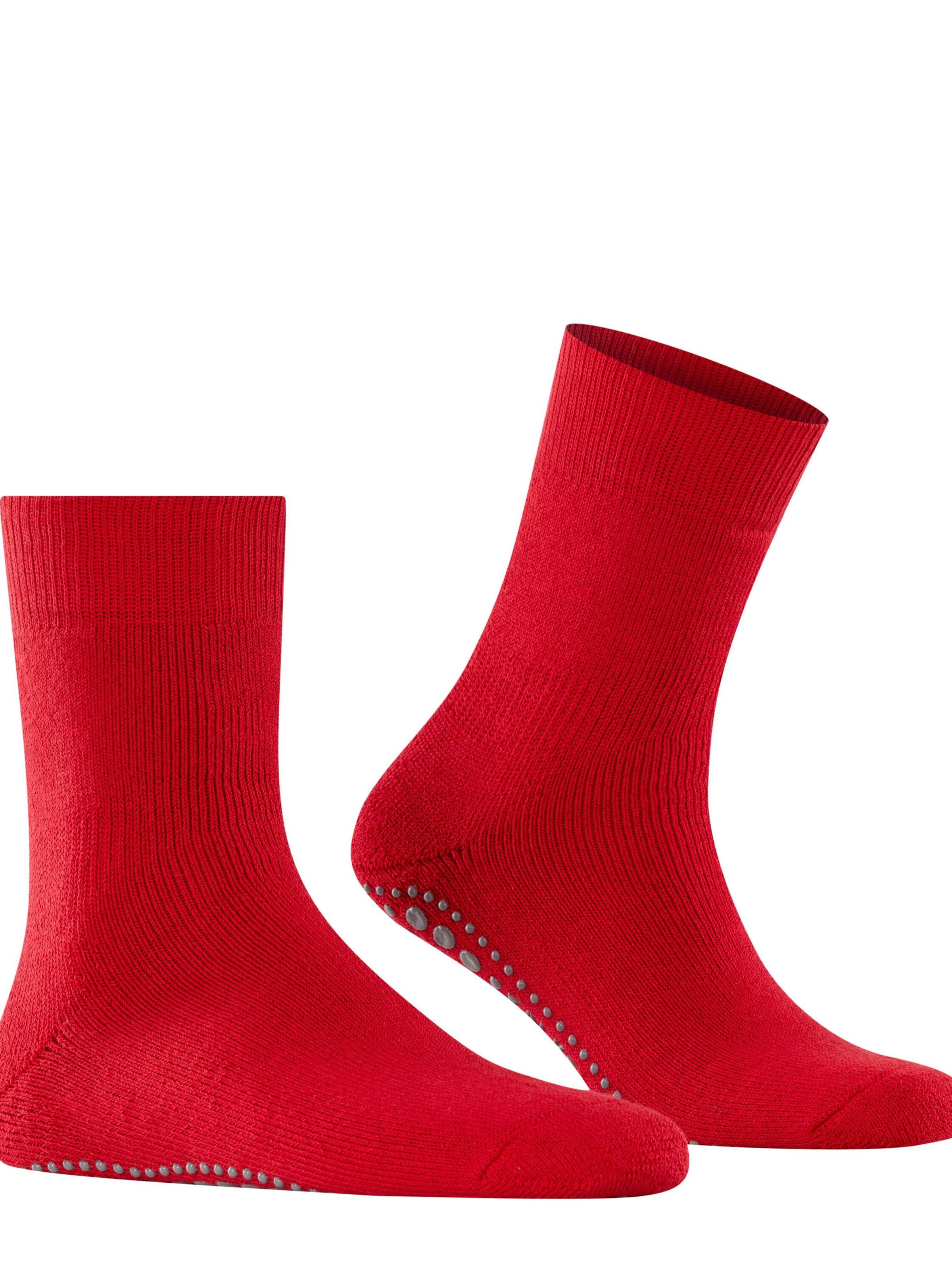 FALKE Socks 'Homepads' in Red
