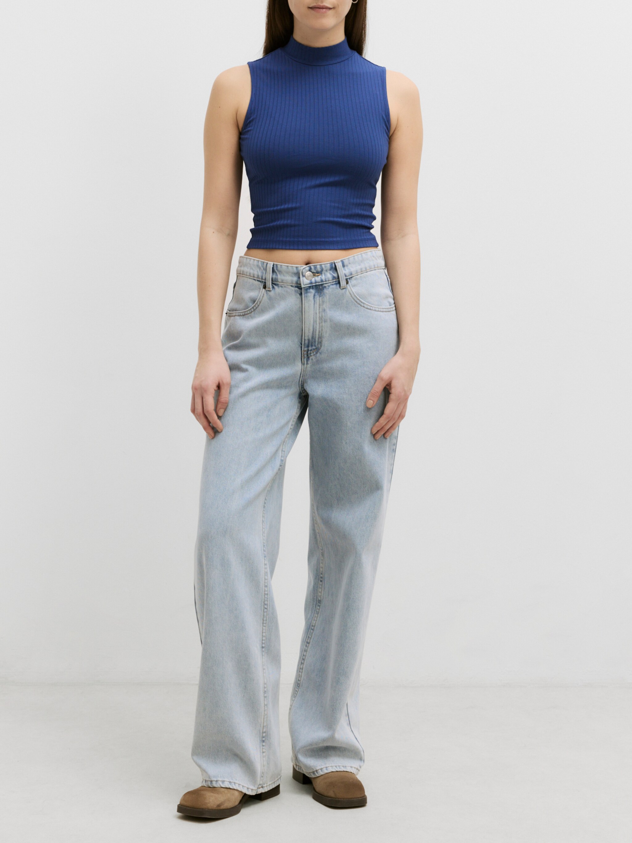 EDITED Producten Top 'Kaori' Blauw