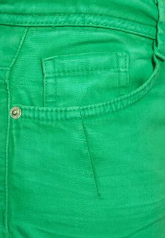 CECIL Slim fit Pants in Green