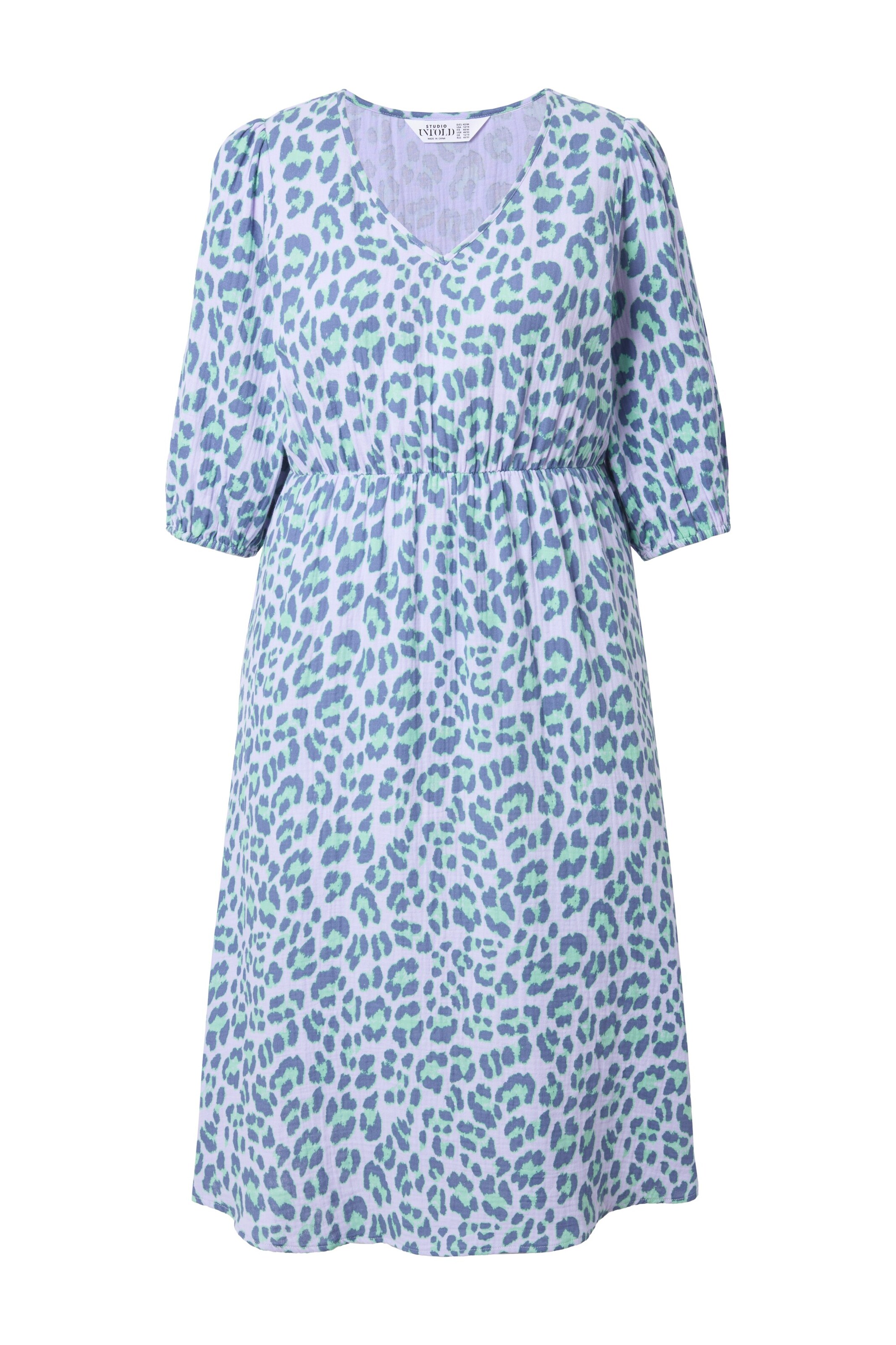 Studio Untold Jurk in Gemengde kleuren: voorkant