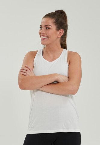 ENDURANCE Sports Top 'Siva' in White: front