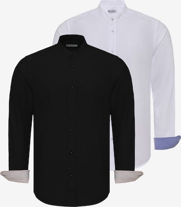 melns Dandalo Slim fit Krekls: no priekšpuses