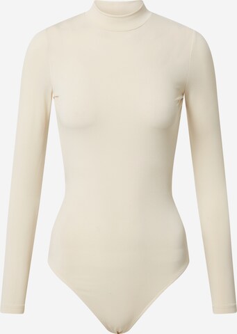 Gina Tricot Koszula body 'Myra' w kolorze beżowy: przód