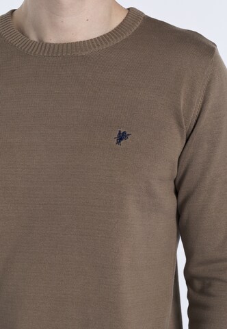 Pullover ' NARCISO ' di DENIM CULTURE in marrone