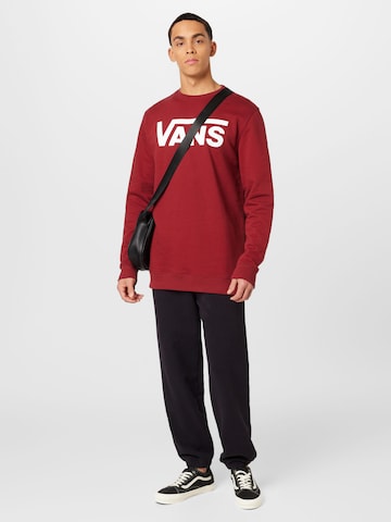 VANS Sweatshirt in Rot