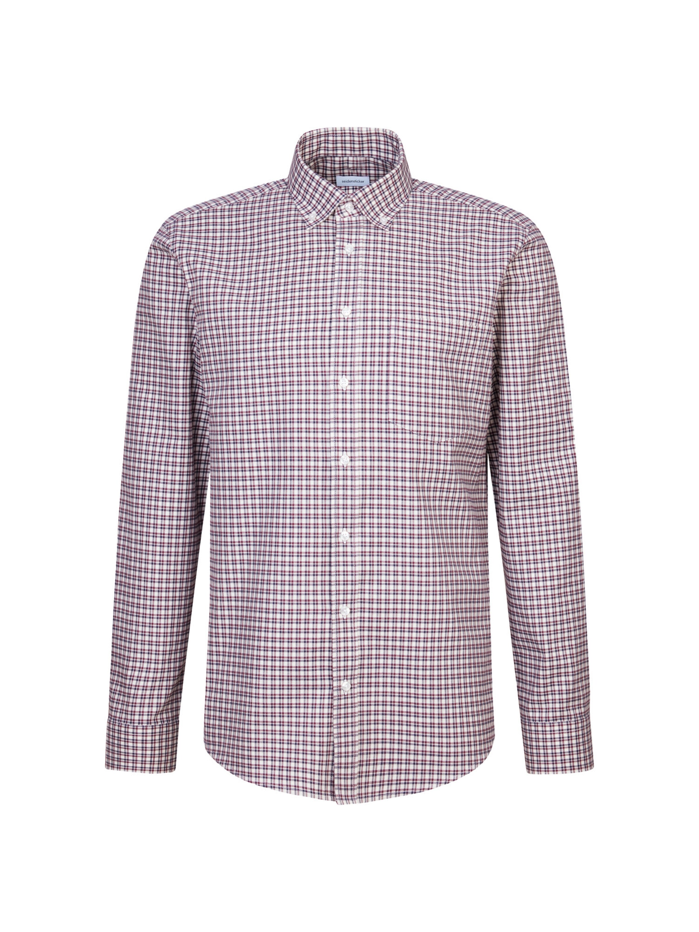 Coupe regular Chemise SEIDENSTICKER en rouge : devant