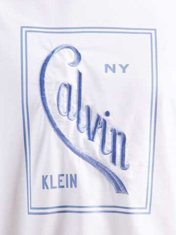 Tricou de la Calvin Klein Jeans pe alb