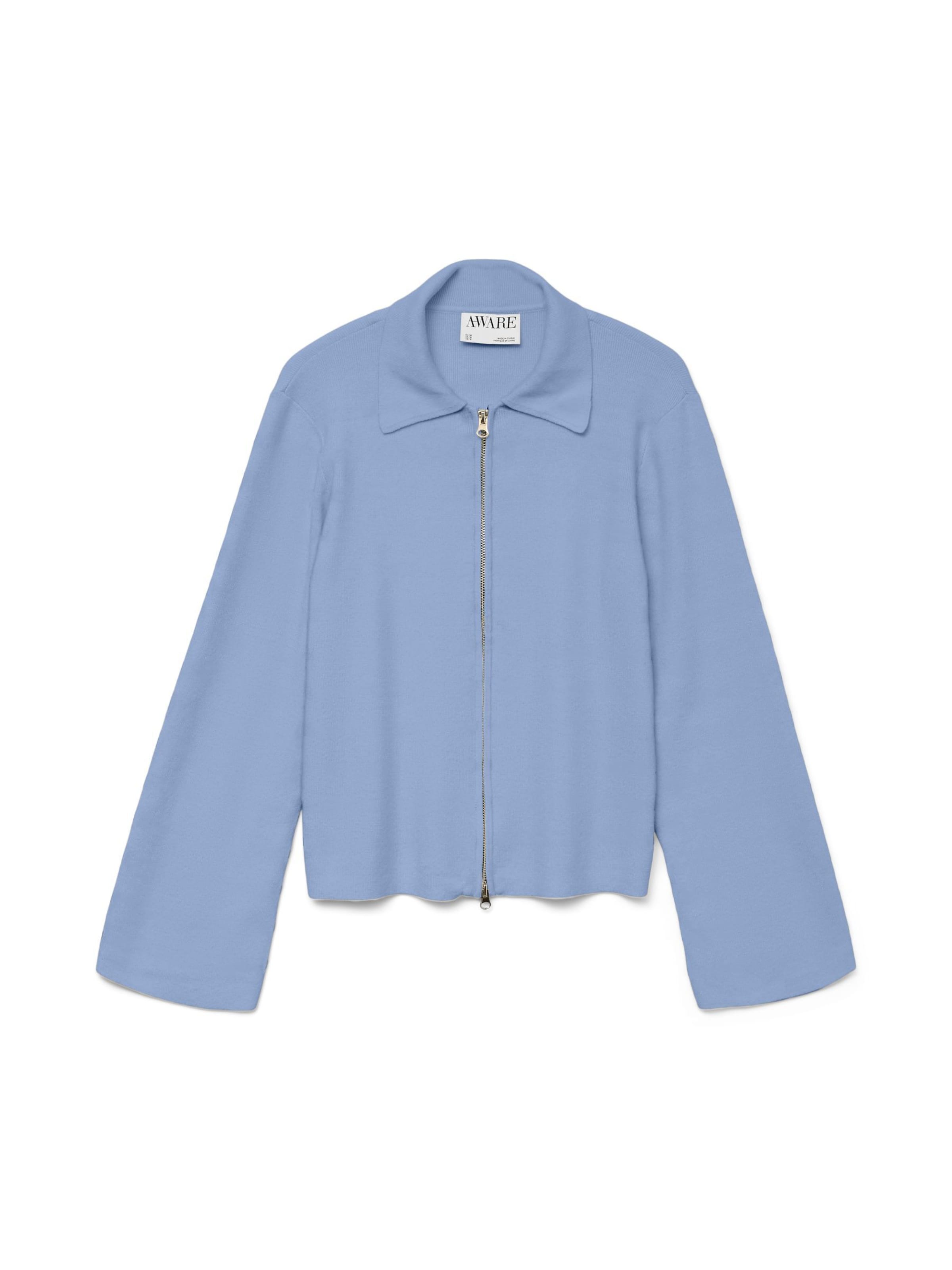 Cardigan 'VMHANNA' Aware en bleu : devant
