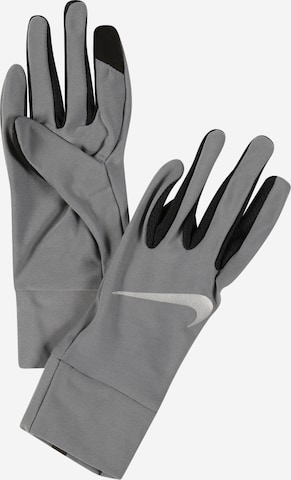 NIKE Accessoires Športové rukavice - Sivá: predná strana