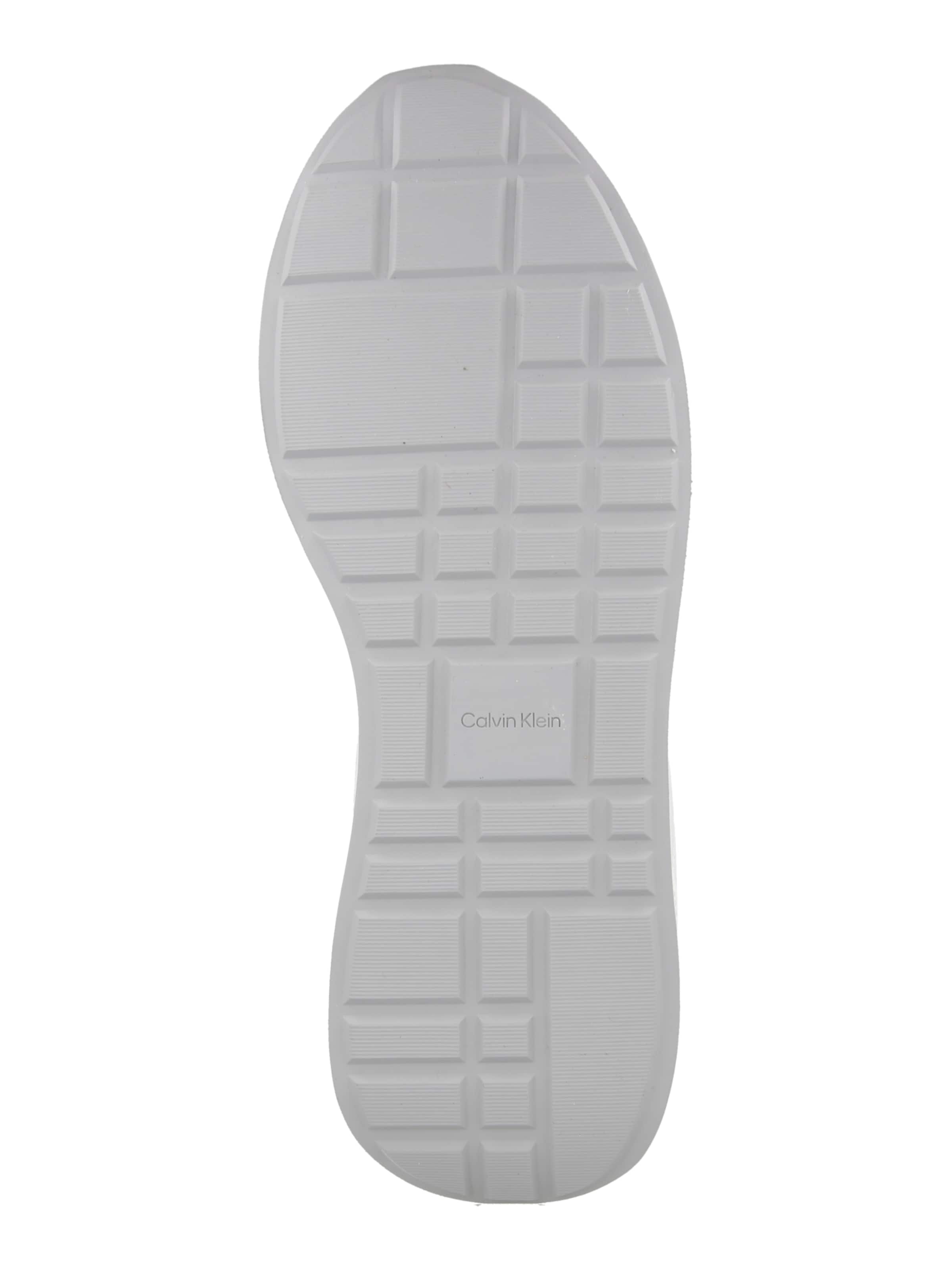 Baskets basses 'RETRO' Calvin Klein en blanc