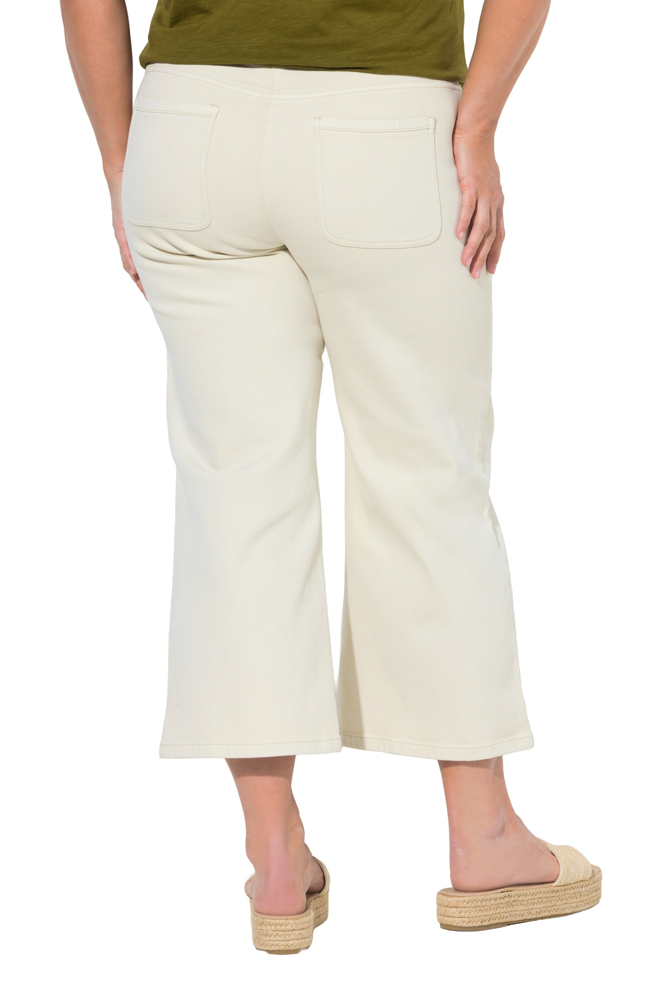 Ulla Popken Regular Jeans in Beige