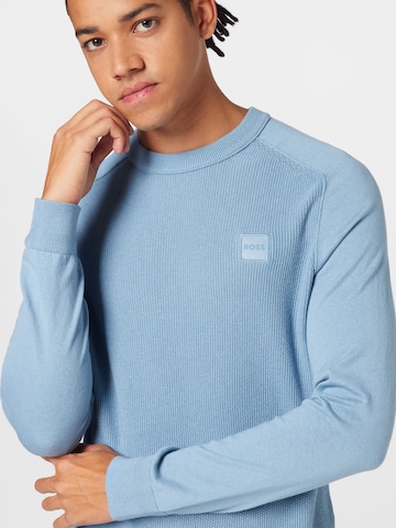 BOSS Pullover 'Kesom' in Blau