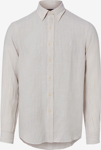 Polo Ralph Lauren Button Up Shirt in Brown: front