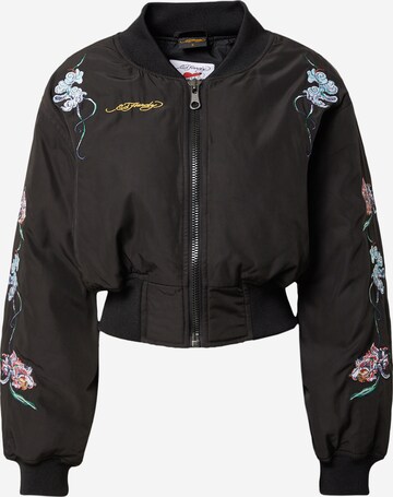 Ed Hardy Jacke in Schwarz: predná strana