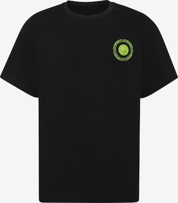 Plein Sport - Camiseta en negro: frente