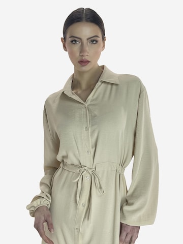 Elara Kleid in Beige