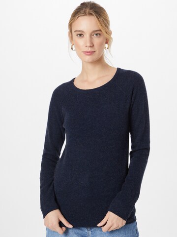 Pull-over rosemunde en bleu : devant