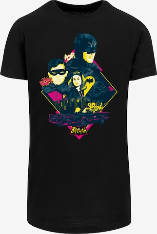 T-Shirt 'DC Comics Batman TV Series Character Pop Art' F4NT4STIC en noir : devant