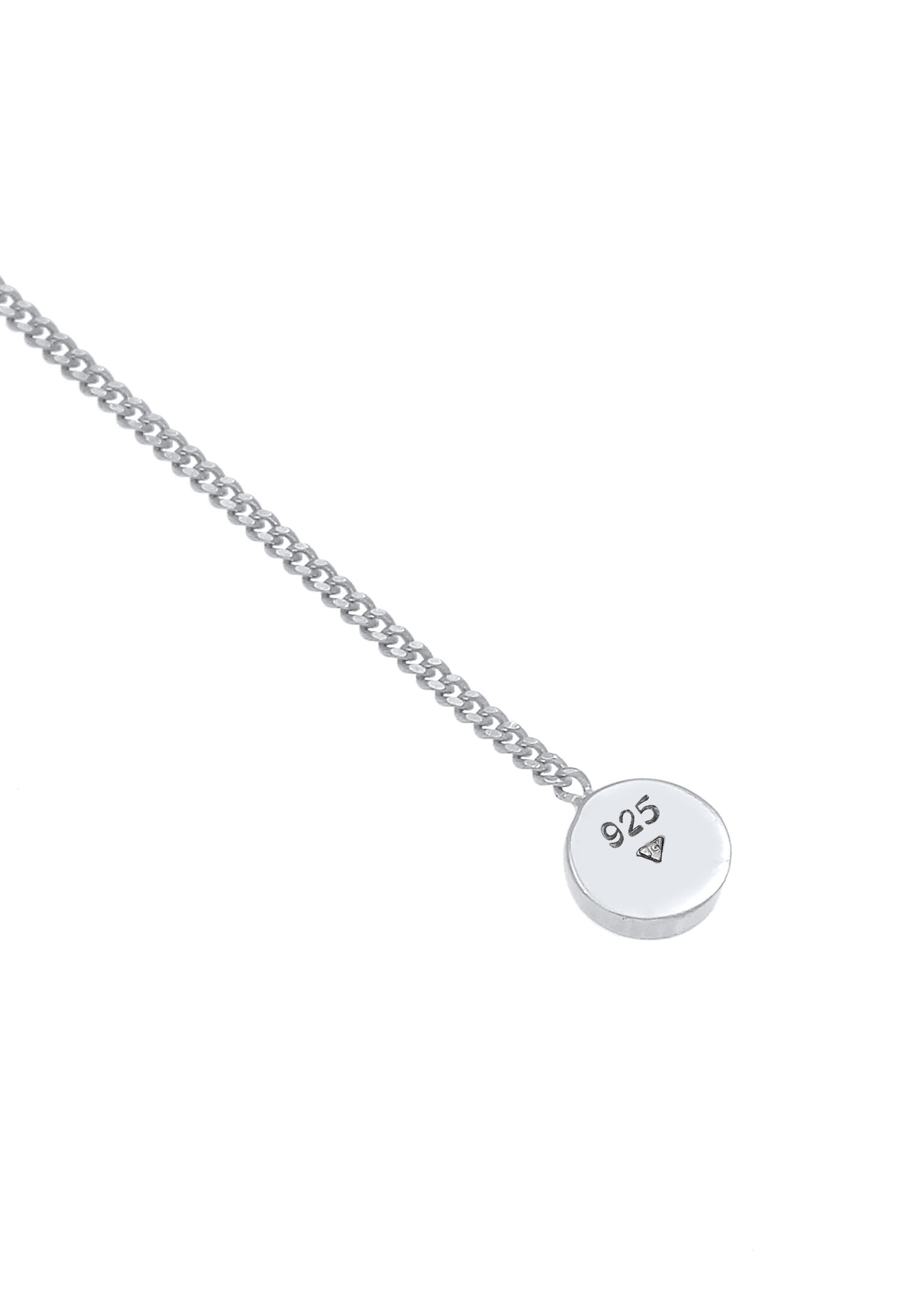 ELLI Halsband 'Layer' i silver