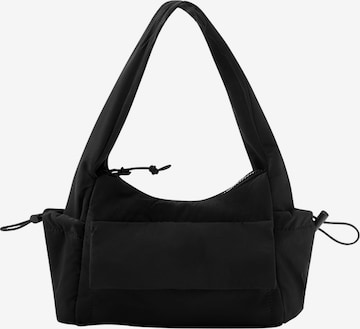 Borsa a spalla di Pull&Bear in nero: frontale