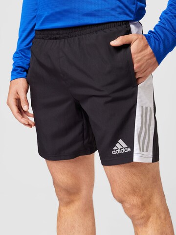 ADIDAS SPORTSWEAR - Regular Calças de desporto 'Own The Run' em preto