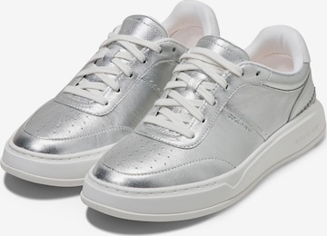 Cole Haan Platform trainers in Silver: front