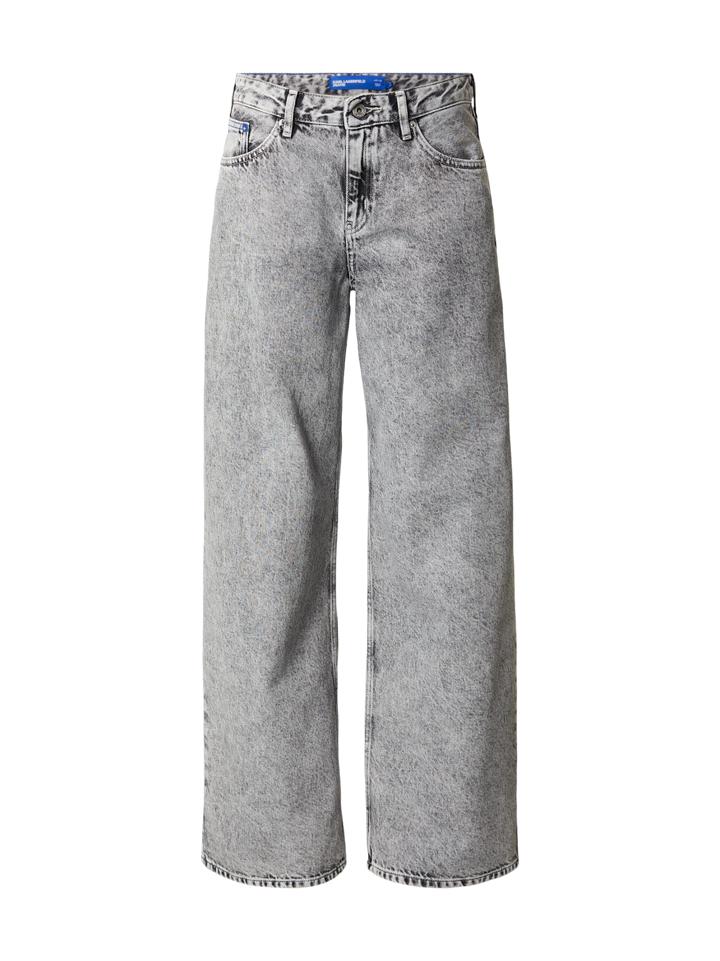 KARL LAGERFELD JEANS Jean en gris denim, Vue avec produit