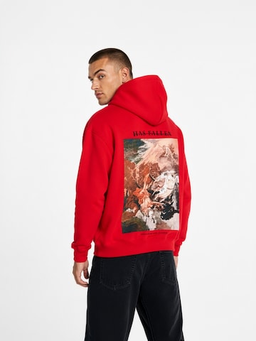MARSIORSTUDIO. Sweatshirt 'FALLEN' in Red