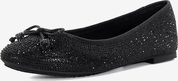 Ballerines 'Hallo' Dune LONDON en noir : devant