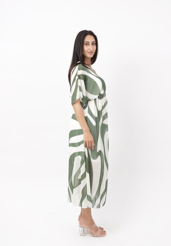 Elara Summer Dress in Green