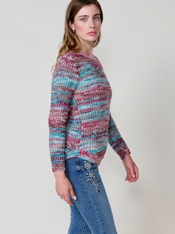KOROSHI Pullover in Mischfarben