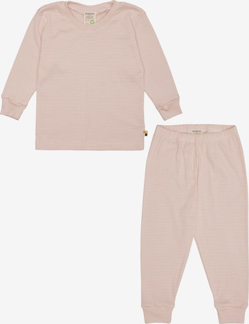 loud + proud Schlafanzug in Pink: Vorderseite