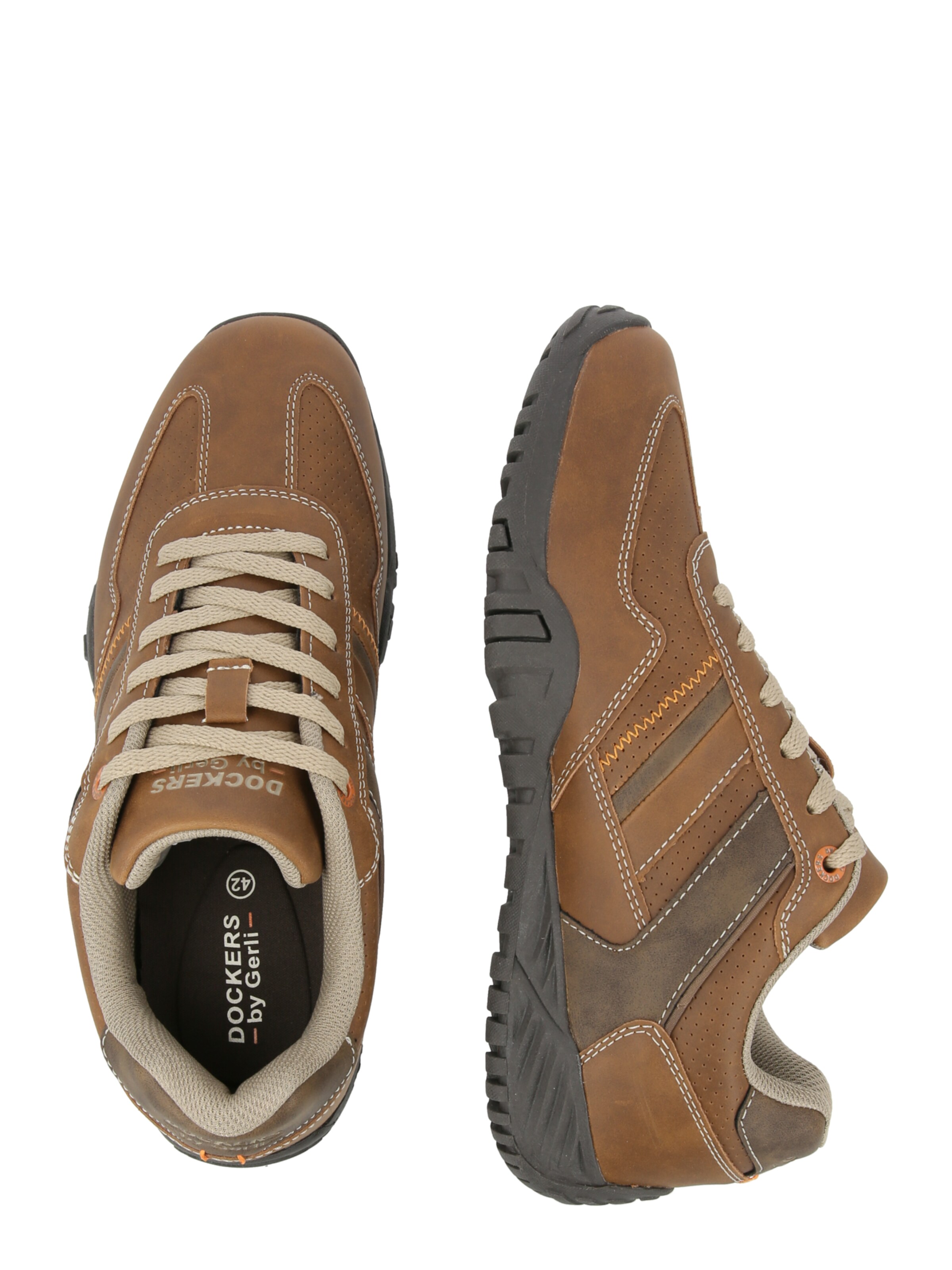 Dockers by Gerli Sportlik nöörking, värv pruun: külje pealt