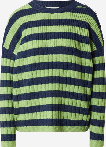 Pullover di Warehouse in verde: frontale