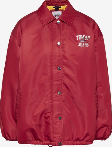 Giacca di mezza stagione di Tommy Jeans in rosso: frontale